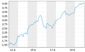 Chart Mini Future Long Micron - 1 Monat