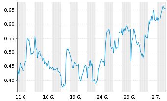 Chart Mini Future Long adidas - 1 Month