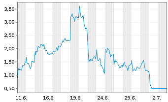 Chart Mini Future Long SUESS MicroTec - 1 Month