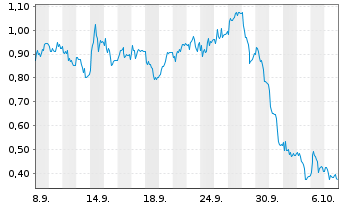 Chart Mini Future Long Bayer - 1 Monat