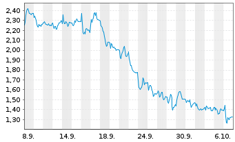 Chart Mini Future Long BMW - 1 Monat