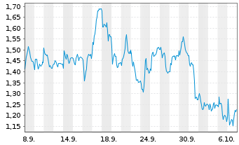Chart Mini Future Long Porsche - 1 Month