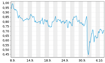 Chart Mini Future Long Nike - 1 Month