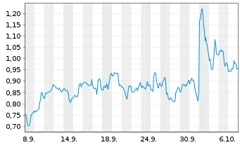 Chart Mini Future Short Nike - 1 Month