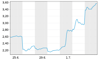 Chart Mini Future Long BYD - 1 Monat