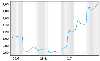 Chart Mini Future Long BYD - 1 Monat
