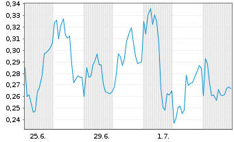 Chart Mini Future Short Puma - 1 Month