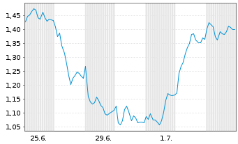 Chart Mini Future Long BMW - 1 Monat