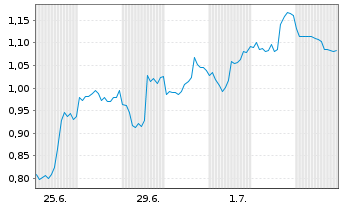 Chart Mini Future Short Oracle - 1 Month
