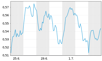 Chart Mini Future Short Shell - 1 Month