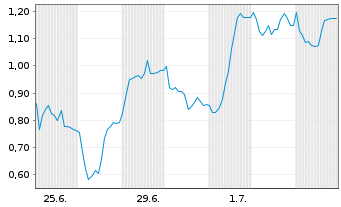 Chart Mini Future Long TeamViewer - 1 Monat