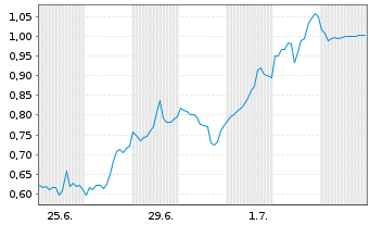 Chart Mini Future Long Adobe - 1 Month