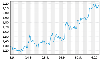 Chart Mini Future Long Microsoft - 1 Month