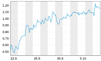 Chart Mini Future Short BMW - 1 Monat