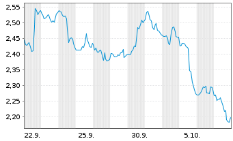 Chart Mini Future Short Visa - 1 Month
