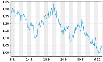 Chart Mini Future Short Shell - 1 Month