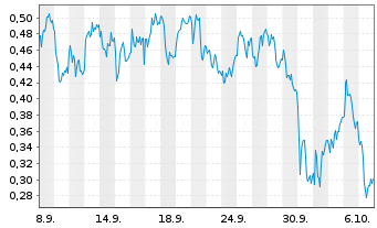 Chart Mini Future Long ING - 1 Month