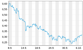 Chart Mini Future Long Lanxess - 1 Monat