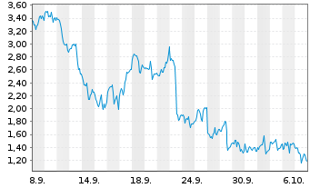 Chart Mini Future Long Endeavour Silver - 1 Month