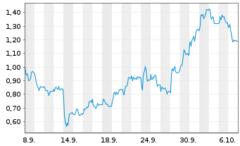 Chart Mini Future Long PVA TePla - 1 Month