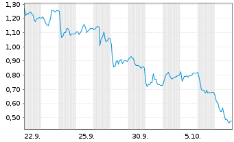 Chart Mini Future Long RENK Group - 1 Monat