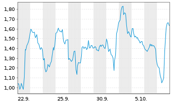 Chart Mini Future Long Micron - 1 Month