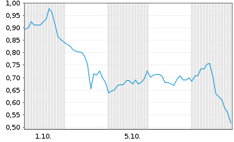 Chart Mini Future Short Super Micro Computer - 1 Month