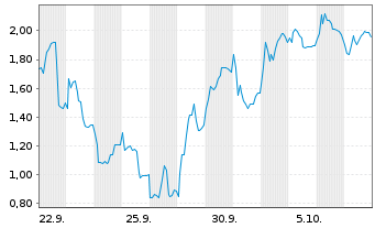 Chart Mini Future Long Siltronic - 1 Month