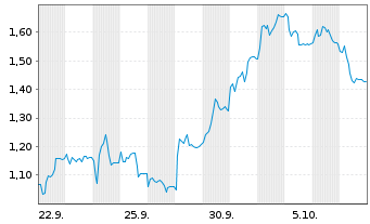 Chart Mini Future Long PVA TePla - 1 Month