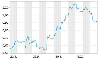 Chart Mini Future Long PVA TePla - 1 Month