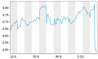 Chart Mini Future Long Fresenius Medical Care - 1 Month