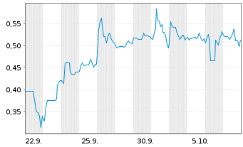Chart Mini Future Short Li-FT Power - 1 Monat