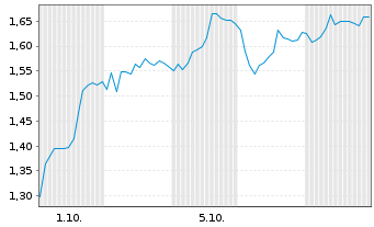 Chart Mini Future Short Bayer - 1 Monat