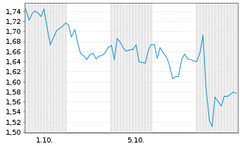 Chart Mini Future Long BMW - 1 Monat