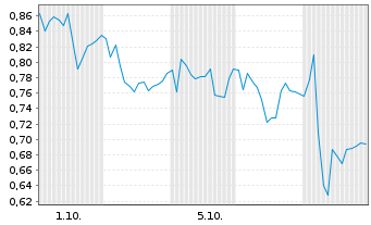 Chart Mini Future Long BMW - 1 Monat