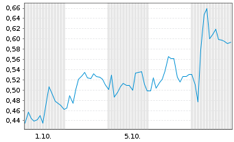 Chart Mini Future Short BMW - 1 Monat