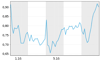Chart Mini Future Long LVMH - 1 Monat