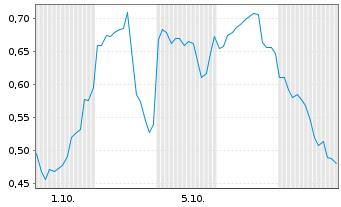 Chart Mini Future Long Microstrategy - 1 Month