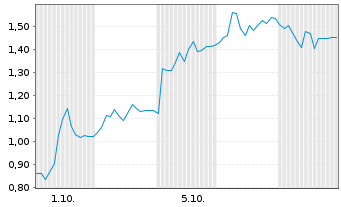 Chart Mini Future Long TeamViewer - 1 Monat
