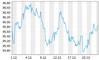 Chart Sword Group SE - 1 Monat