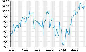 Chart Amu.S&P 500 CL.N.Z.AMB.P - 1 Monat