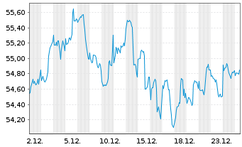 Chart VanEck Mstr US Sus.WM - 1 Monat