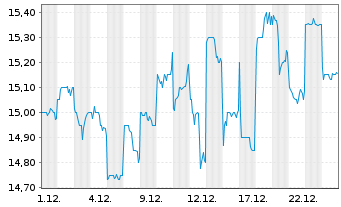 Chart Medipal Holdings Corp. - 1 Monat