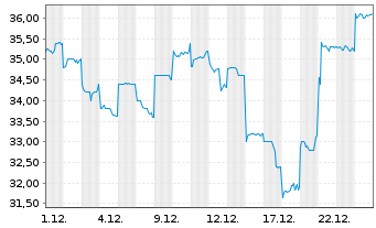 Chart Showa Denko K.K. - 1 Monat