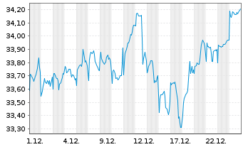 Chart F.Tem.Inv.Fds-T.Gbl Cl.Change Nam.-Ant. A Ydis.oN. - 1 Monat
