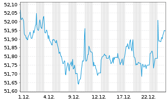 Chart Amu.Idx Sol.Amu.Glbl AGG SRI - 1 Monat