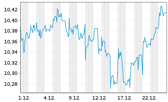 Chart Amu.Idx Sol.Amu.LIFECYCLE 2039 - 1 Monat