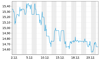Chart Navigator Holdings Ltd. - 1 Monat