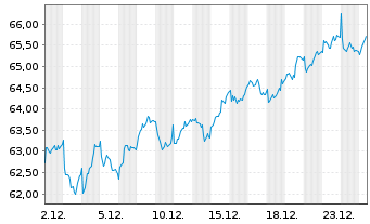 Chart NN Group N.V. - 1 Monat