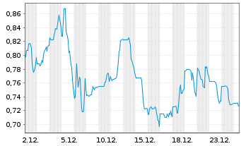 Chart Advantage Solutions Inc. - 1 Monat